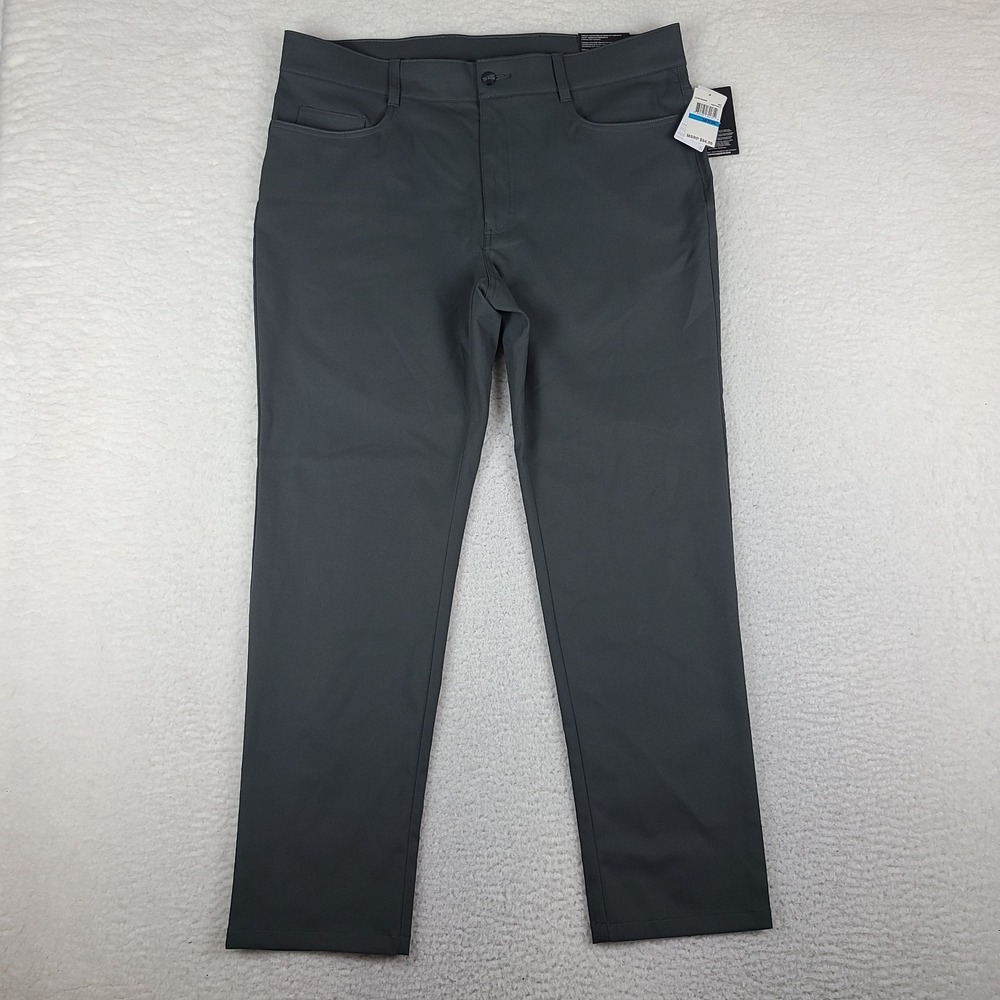 Callaway Pants Mens 38x30 Dark Gray Opti Dri Activewear Performance Tech Golf
